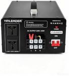 Yinleader 6000W PRO Step Up Transformer, Hardwire Connection Only AC 110-120V to 220-240V High Capacity Voltage Converter, Circuit Breaker Safe Protection for EV Charging(excludes Cable)