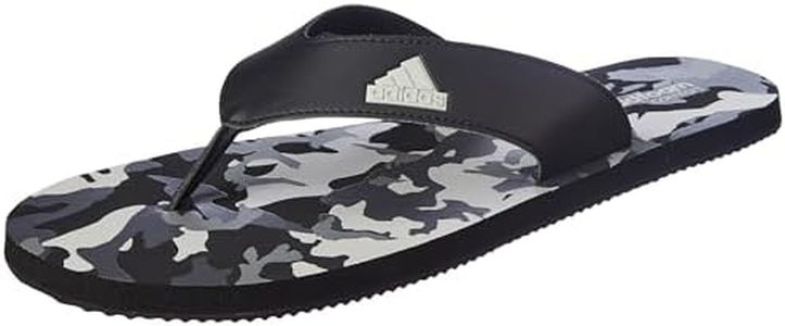 adidas mens CLOUDFOAM M CBLACK/GRESIX/GREY Slide Sandal - 9 UK (IU6024)