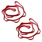 CAPARK 53 Inches Nylon Daisy Chains Rope Climbing Lanyard Straps Looped Strong Slings 23 kN Aerial Yoga Webbing