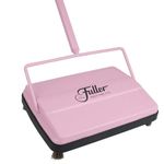 Fuller Brush 17072 Electrostatic Carpet & Floor Sweeper - 9" Cleaning Path - Lightweight - Ideal for Crumby Messes - Works On Carpets & Hard Floor Surfaces - Pink