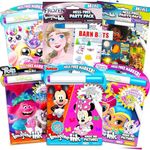 Imagine Ink Colouring Book Assorted Set for Girls (Bundle Includes 6 Different No Mess Colouring Books with Bonus Stickers)