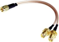 Goupchn SMA Splitter Cable SMA Male