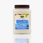 Thanjai Natural Epsom Bath Salt 1kg Jar For Muscle Relief, Relieves Aches & Pain Granule Magnesium Sulphate) for Plants, Gardening,Water Soluble Fertilizer,Soil Manure