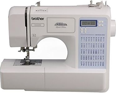 Brother CS5055PRW Sewing Machine, Project Runway, 50 Built-in Stitches, LCD Display, 7 Included Feet