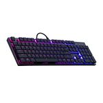 Cooler Master SK650, gaming keyboard, RED Switch, RGB LED, US layout, black, SK-650-GKLR1-US