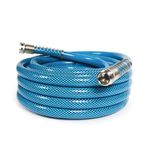 Camco 35ft Premium Drinking Water Hose - Lead and BPA Free, Anti-Kink Design, 20% Thicker Than Standard Hoses 5/8"Inside Diameter (22843) , Blue