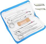 7 Pcs Dissection Kit for Medical Students, Biology Dissecting Kit Lab Dissection Tool with Scalpel Handle and Scalpel Suitable for Frogs Animals Etc