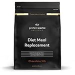 Protein Works - Diet Meal Replacement Shake - Nutrient Dense, High Protein Meal - Supports Weight Loss - Chocolate Silk - 14 Meals - 1kg