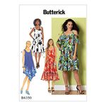 Butterick Patterns B6350-ZZ0 Misses Dress, Sizes Large - 2X-Large, ZZ (16-18-20-22-24-26)