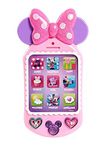 Just Play Minnie Bow-Tique Why Hello Cell Phone with Lights and Realistic Sounds for Kids, Features Minnie Mouse Phrases