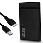 Storite External Hard drive 1tb, portable hard drive gaming hard drive xbox memory expansion external hdd external data storage hard disk for Mac, Laptop, PC, Xbox, Xbox one, PS4 - Black