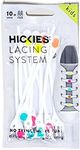 HICKIES Kids Tie-Free Laces - White Multicolor