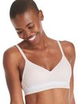 Hanes Women's Push-up T-Shirt Wireless Bra, ComfortFlex Fit, Eco Soft, Sizes S-2x, Light Buff, L