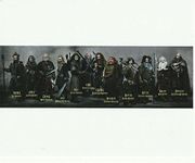 The Hobbit An Unexpected Journey All The Dwarves Together with Names 8 x 10 Photo