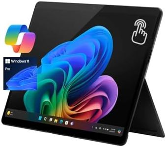 Microsoft Surface Pro 11 13" Copilot+ PC, AI Tablet, 2880x1920 120Hz LCD Touchscreen, 10-Core Qualcomm Snapdragon X Plus, 16GB RAM, 512GB SSD, WiFi Only, Win 11 Pro, Black