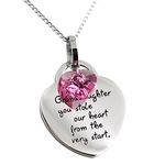 Grandaughter, You Stole Our Heart from The Very Start Pendant Necklace