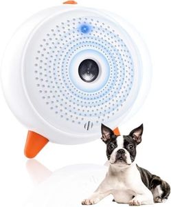 Kaiertcat Anti Barking Device, Bark Control Device, Dog Barking Deterrent with Adjustable Level Sonic Bark Up Dog Training Tools to 50 Ft Range Safe for Dogs