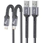 iPhone Charger Cable 2Pack 6FT, Nyl