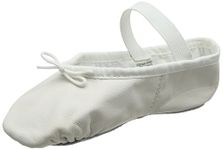 Bloch 209 Arise Leather Ballet Shoe, Full Sole,White,8 B UK (28 EU)