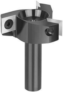 SpeTool CNC Spoilborad Surfacing Planning Router Bit 2" Cutting Diamter with 1/2" Shank Wood Slab Flattening Dado Cleaning