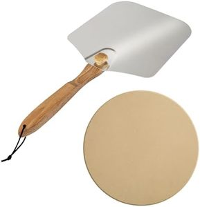 Old Stone Pizza Kitchen Pizza Stone and Pizza Peel Set