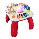 Tokidaring Baby Toys Baby Activity Table Baby Musical Toys Learning Musical Toys Activity Center for 3 Years Old Boys Girls Gifts