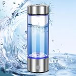 Coolwin Portable Hydrogen Water Bottle Hydrogen Water Ionizer Machine Hydrogen Rich Water Generator Bottle Hydrogen Water Health Cup Home Office Travel Use