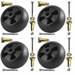 Parts 4 Outdoor 4 USA Made Deck Wheel+6 Piece Hardware Kits for John Deere AM133602 AM116299 M111489