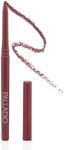 Palladio, Retractable Waterproof Lip Liner High Pigmented and Creamy Color Slim Twist Up Smudge Proof Formula with Long Lasting All Day Wear No Sharpener Required, Plum, 1 Count