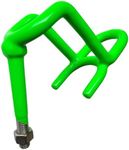 Smackdown Fishing Rod Holders for Catfish, Musky, Walleye, Pike, Striper, Lake Trout, Salmon, Saltwater Fishing (Neon Green, 4 inch Stem)