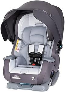 Baby Trend Cover Me 4-in-1 Car Seat Convertible Infant Toddler Rotating Safety Seat with Adjustable/Removable Canopy and 2 Cup Holders, Stormy Gray