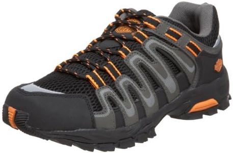 Harley-Davidson Men's Chase Athletic Motorcycle Hiker, Black/Orange, 10.5 M US