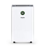 Keplin 20L Dehumidifier with Air Clean, Sleep & Laundry Mode - 24 Hour Timer & Digital Display for Home, Bedroom, Bathroom, Garage & Basement - Eliminates Mould & Condensation - 440W (1 Year Warranty)