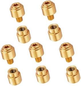 10-Pack Anodized Aluminum Thumb Studs for Benchmade Bugout 535/535S/535GRY-1 Knives​