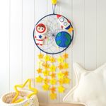 Kikiddo Astronaut Dream Catcher for Boys Bedroom or Girls Bedroom - Space Dream Catcher for Boys Room or Girls Room - Outer Space Room Decor for Boys or Girls - Space Wall Decor