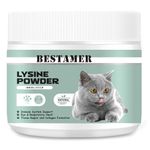 Bestamer Lysine for Cats Powder - Immune Support, Respiratory Healt, Support Collagen Formation. Chicken for Flavor. 4.2oz(120g)