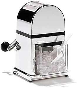 Saylani Enterprises Manual Ice Crusher Machine with Scoop in Box, Plastic/Stainless Steel