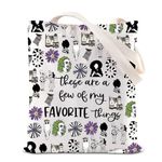 TSOTMO Broadway Musical Inspired Tote Bag Coral Snake Lover Gift Horror Movie Merch Lydia Gift Halloween Horror Nights Gift (Beetle)