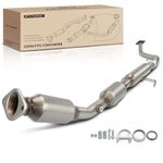 A-Premium Front Catalytic Converter Kit Direct-Fit Compatible with Toyota Corolla 2009-2013, Matrix 2009-2013 & Pontiac Vibe 2009-2010, 1.8L, EPA Compliant, Replace# 174100T080