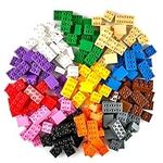 Best Blocks Big Blocks Set, Large Building Blocks for Ages 3 and Up, 100% Compatible with All Major Brands, Rainbow Colors, 204 Pieces