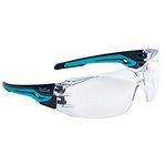 Bollé Silex Clear Lens Safety Glasses, Black