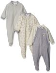 Gerber Unisex-Baby 3-Pack Sleep 'N Play, Cuddly Sheep, 6-9 Months