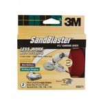 3m Sandblaster 03071 4-1/2" Assorted Grits Right Angle Grinder Sanding Discs, 3-pack
