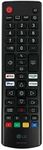 USARMT Universal Remote Control Compatible with All LG LED OLED NanoCell QNED LCD WebOS 4K 8K UHD HDTV HDR Smart TVs with Netflix Prime Video Disney+ Channels App Keys (AKB76037601)