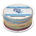 Reaction Tackle Braided Fishing Line Multi-Color 100LB 300yards