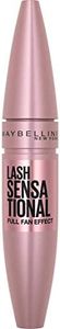Maybelline Mascara, Lash Sensational Volumizing & Thickening, Eyelash Lengthening, Flake Free Formula, Layer Reveal Brush, Defining Mascara, Maybelline New York, Shade: Very Black