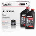 Yamalube 10W-40 Motorcycle All Performance Oil Change kit (4L)