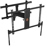 ECHOGEAR Touchless TV Mount for Big TVs Up to 90" - Has Handles to Adjust Your TV Without Touching The Screen - Pre-Assembled TV Interface for Fast Install - Ideal for OLED & QLED TVs