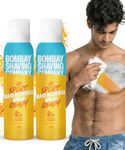 Bombay Shaving Company Sports Ready Hair Removal Spray – 200g | Refreshing Vitamin C charged painless hair removal | For Chest, underarms and legs | Hair Removal Cream Spray (Pack of 2)