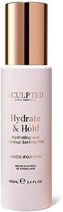 Hydrate & Hold Makeup Setting Spray Mist from Sculpted by Aimee - Long-lasting Fixing Spray, Hyaluronic Acid, Cruelty-Free, Travel-Friendly Hydrating Mist with Lemon Scented Extract, 100ml